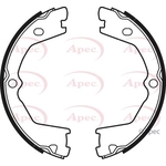 Apec Rear Brake Shoes (SHU701)