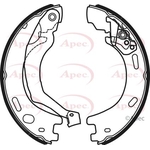 Apec Rear Brake Shoes (SHU724)