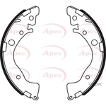 Apec Red Rear Brake Shoes (SHU794)