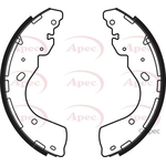 Apec Red Rear Brake Shoes (SHU795)