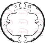 Apec Red Rear Brake Shoes (SHU796)