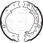 Apec Red Rear Brake Shoes (SHU797)