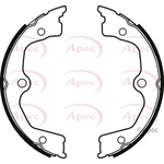 Apec Rear Brake Shoes (SHU818)
