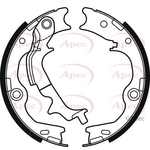Apec Rear Brake Shoes (SHU822)