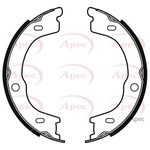 Apec Rear Brake Shoes (SHU824)
