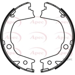 Apec Rear Brake Shoes (SHU830)