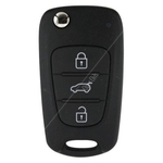 Autowave 3 Button Flip Remote (AUTRK0244) For: Hyundai i30