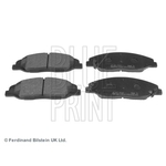 Blue Print Front Brake Pad Set (ADA104261) Fits: Cadillac CTS VVTi 