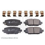 Blue Print Brake Pad Set (ADA104284) Fits: Jeep Wrangler