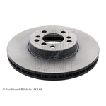 Blue Print Vented Brake Disc (ADB114357) Fits: BMW Front Axle
