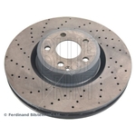 Blue Print Vented Brake Disc - Drilled (ADBP430055) Fits: Mercedes Front Axle