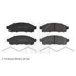 Blue Print Front Brake Pad Set (ADC44272) Fits: Mitsubishi L200 Mivec 