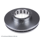 Blue Print Vented Brake Disc (ADC44398) Rear Axle