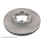 Blue Print Vented Brake Disc (ADF124353) Front Axle
