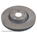 Blue Print Vented Brake Disc (ADF124374) Front Axle