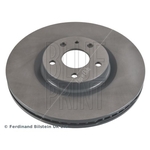 Blue Print Vented Brake Disc (ADF124376) Front Axle
