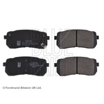 Blue Print Rear Brake Pads (ADG04289) Fits: KIA Sorento CRDi