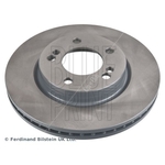 Blue Print Vented Brake Disc (ADG043250) Fits: Ssangyong Front Axle