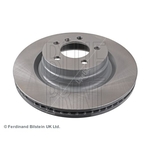 Blue Print Vented Brake Disc (ADJ134320) Fits: Land Rover Front Axle