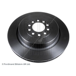 Blue Print Vented Brake Disc (ADJ134338) Fits: Jaguar Front Axle