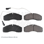 Blue Print Front Brake Pad Set (ADN142159) Fits: Nissan NT400 Cabstar dCi 