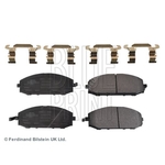 Blue Print Front Brake Pad Set (ADN14287) Fits: Nissan Patrol GR TDi 