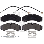 Blue Print Brake Pad Set (ADR164212) Fits: Renault