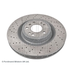 Blue Print Vented Brake Disc (ADU174366) Fits: Mercedes Front Axle