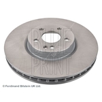 Blue Print Vented Brake Disc (ADU174367) Fits: Mercedes Front Axle