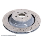 Blue Print Vented Brake Disc - Drilled (ADU174382) Fits: Mercedes Rear Axle