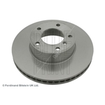 Blue Print Vented Brake Disc (ADU174396) Fits: Mercedes Front Axle