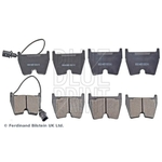 Blue Print Front Brake Pad Set (ADV184266) Fits: VW Phaeton TDi 