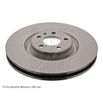 Blue Print Vented Brake Disc (ADV184345) Fits: Audi Front Axle