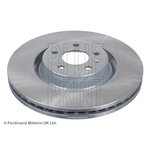 Blue Print Vented Brake Disc (ADV184370) Front Axle