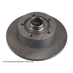 Blue Print Solid Brake Disc (ADV184379) Fits: Audi Rear Axle