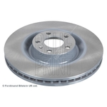Blue Print Vented Brake Disc (ADV184397) Fits: Audi Front Axle