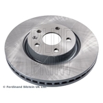 Blue Print Vented Brake Disc (ADW194304) Front Axle