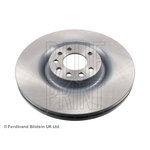 Blue Print Vented Brake Disc (ADW194326) Front Axle