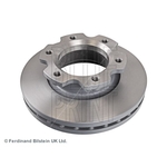 Blue Print Vented Brake Disc (ADZ94325) Fits: Isuzu Front Axle