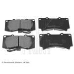 Blue Print Front Brake Pad Set (ADA104221) Fits: Hummer H3 