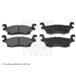 Blue Print Rear Brake Pads (ADA104222) Fits: Hummer H3