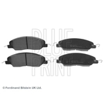 Blue Print Front Brake Pad Set (ADA104256) Fits: Ford Usa Mustang 