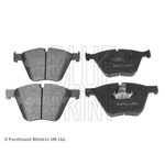 Blue Print Front Brake Pad Set (ADB114213) Fits: BMW 7 750i Li 