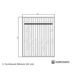 Blue Print Cabin Filter Set (ADBP250055) For Mercedes Benz