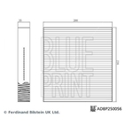 Blue Print Cabin Filter (ADBP250056)