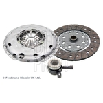 Blue Print Clutch Kit 3-Piece With Concentric Slave Cylinder (ADBP300148)