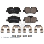 Blue Print Brake Pad Set With Additional Parts Rear Axle (ADBP420097)