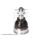 Blue Print Ball Joint with castle nut and cotter pin - front axle left or right (ADBP860071) for Suzuki