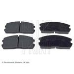 Blue Print Front Brake Pad Set (ADC44212) Fits: Mitsubishi Lancer 