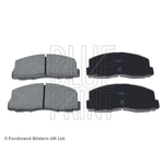 Blue Print Front Brake Pad Set (ADC44213) Fits: Mitsubishi Galant 